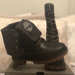Timberland women’s boot, worn only once.